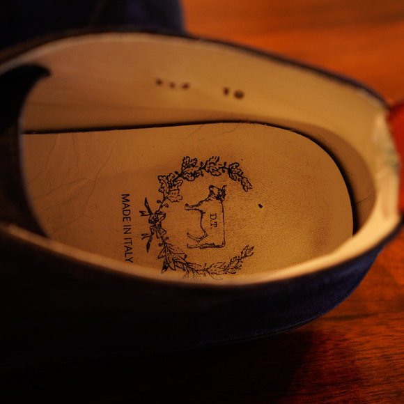 Del Toro Men's Vintage Navy Camo Chukka - Picture 6 of 8